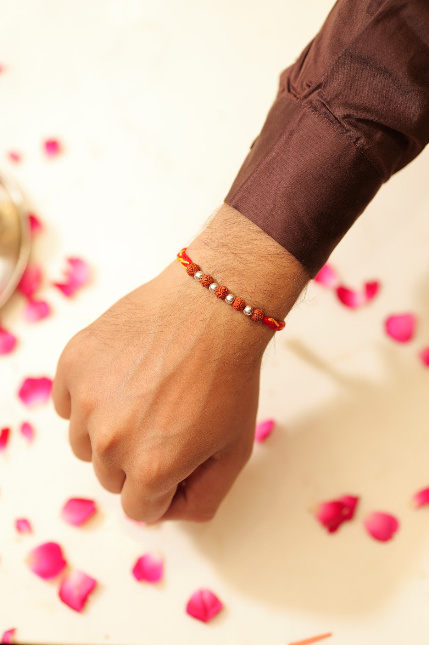 Aadhya Rudraksha Blessing Rakhi - Image 2