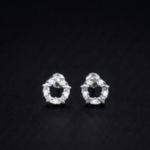 Flower Wreath Stud Earring