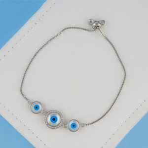 Silver Triple Protection Bracelet