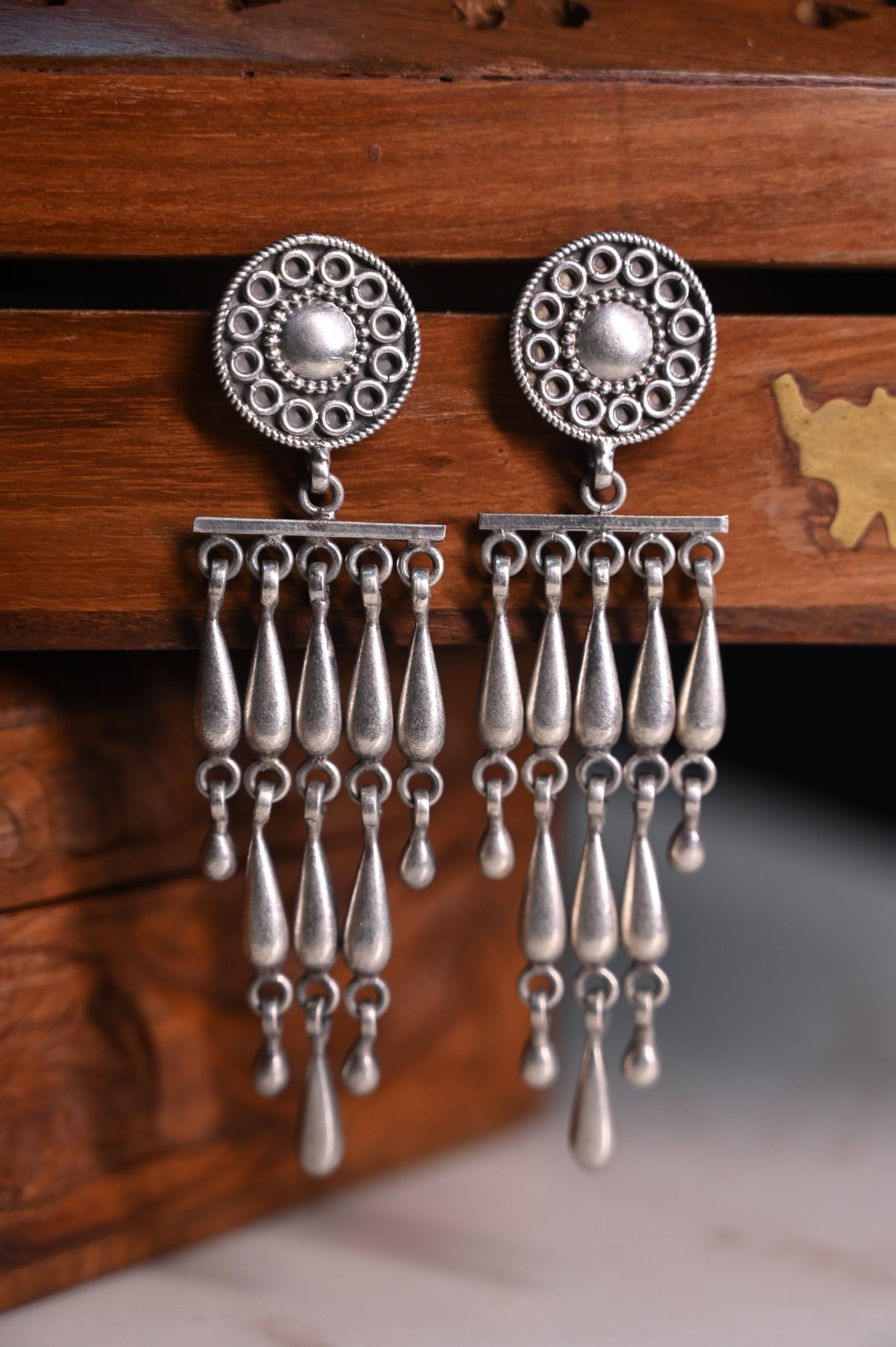 Anokhi Cascade Drop Earrings - Image 3